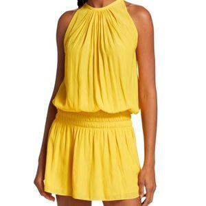 Ramy Brook Paris Sleeveless Dress in Yellow